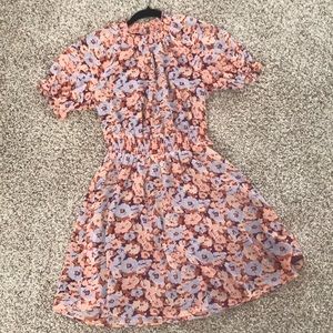Madewell floral mini dress **NWT**